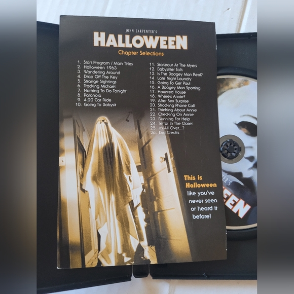 Halloween (1978, DVD) The Horror Legacy Series With Slip Cover - Picture 6 of 6
